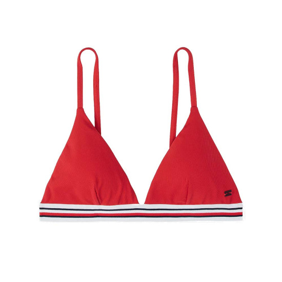 Tommy Hilfiger Γυναικείο μαγιό Global Stripe Triangle Bikini Top